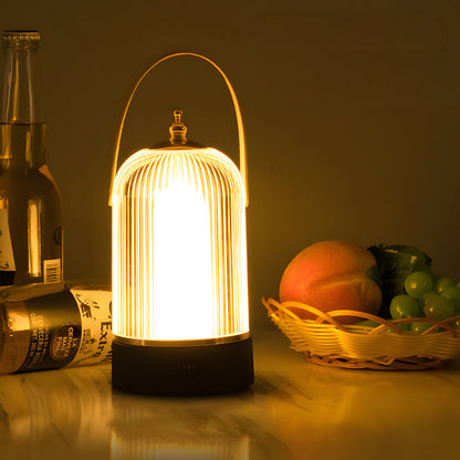 Soft Glass LED Bedside Table Lamp
