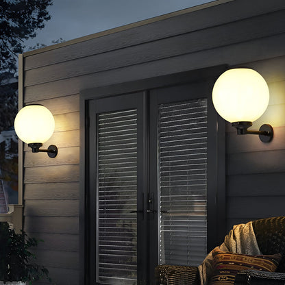 Bright Adjustable Solar Powered Outdoor Wall Lamp