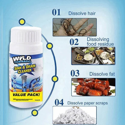 Fast Acting Sink and Drain Cleaner Liquid