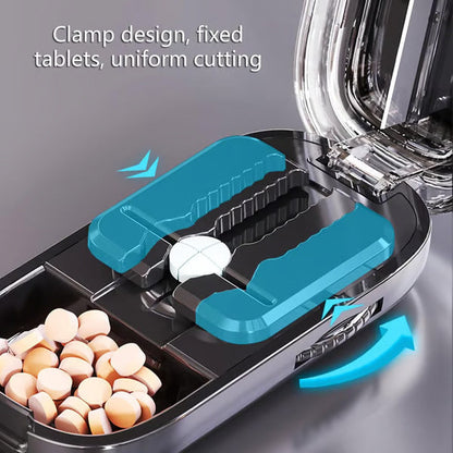 Compact Travel Pill Splitter