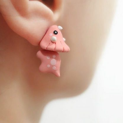 Adorable Animal Teeth Stud Earrings - Cofik