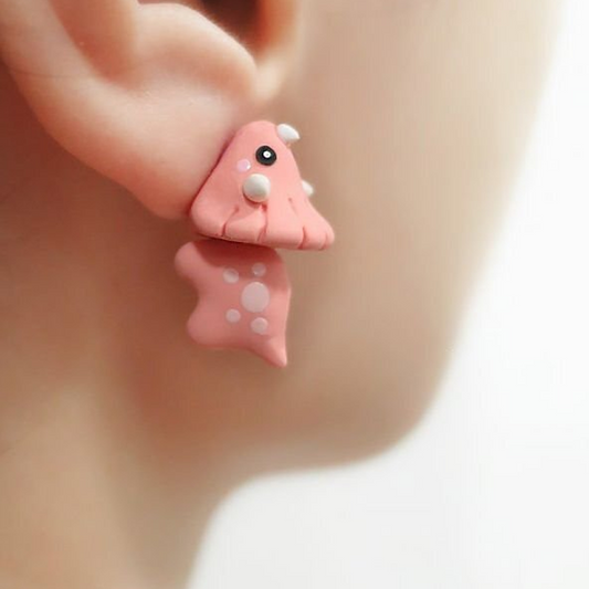 Adorable Animal Teeth Stud Earrings - Cofik