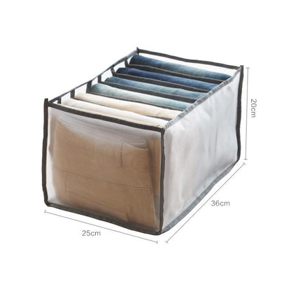 Breathable 7 Shelf Closet Storage Organizer