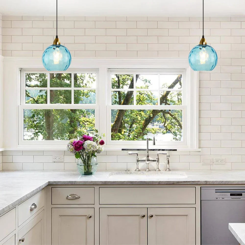 Modern Glass Pendant Ceiling Lamp
