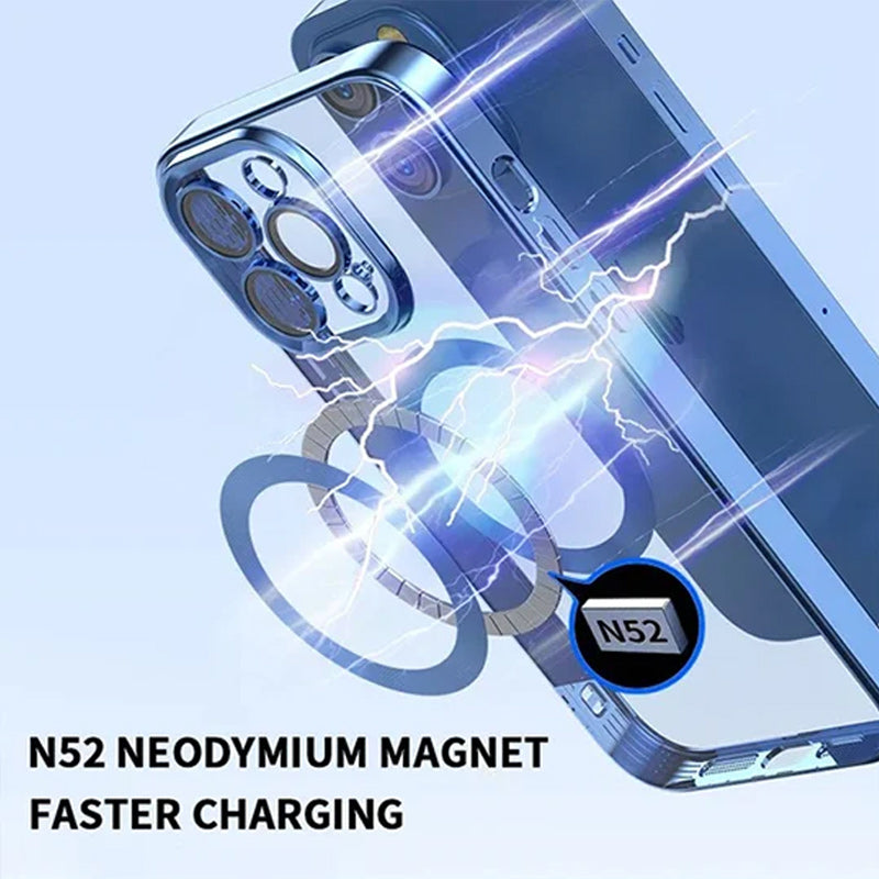 Wireless Magnetic Phone Lens Case for iPhone