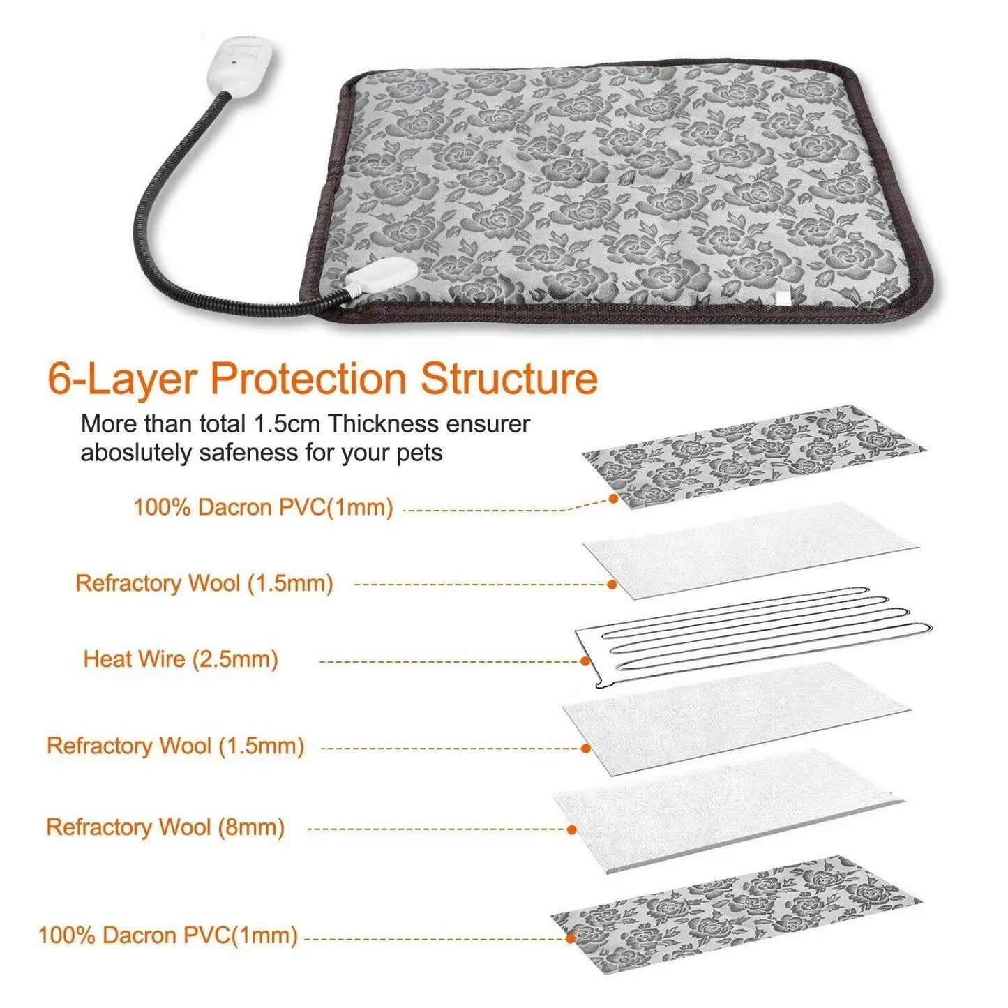 Warm Adjustable Pet Heat Mat