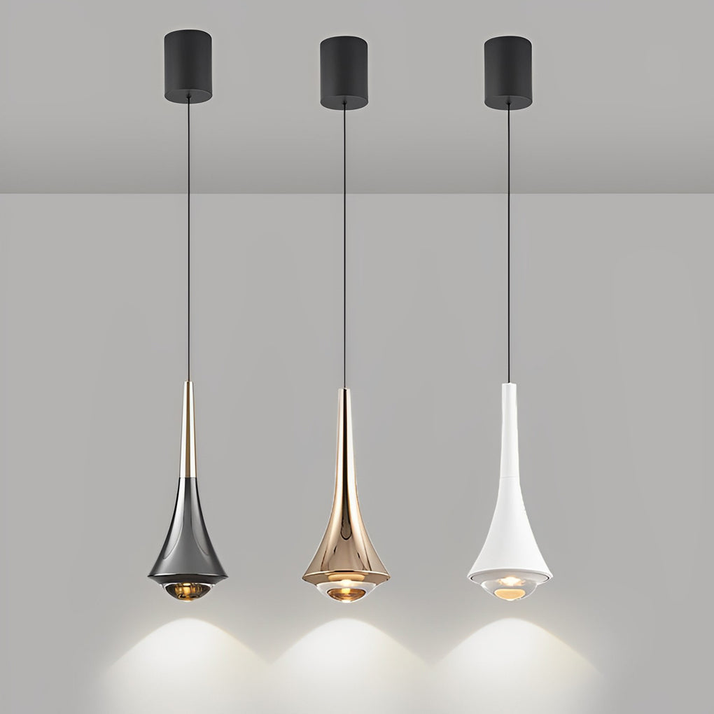 Sleek Modern Adjustable LED Ceiling Chandelier