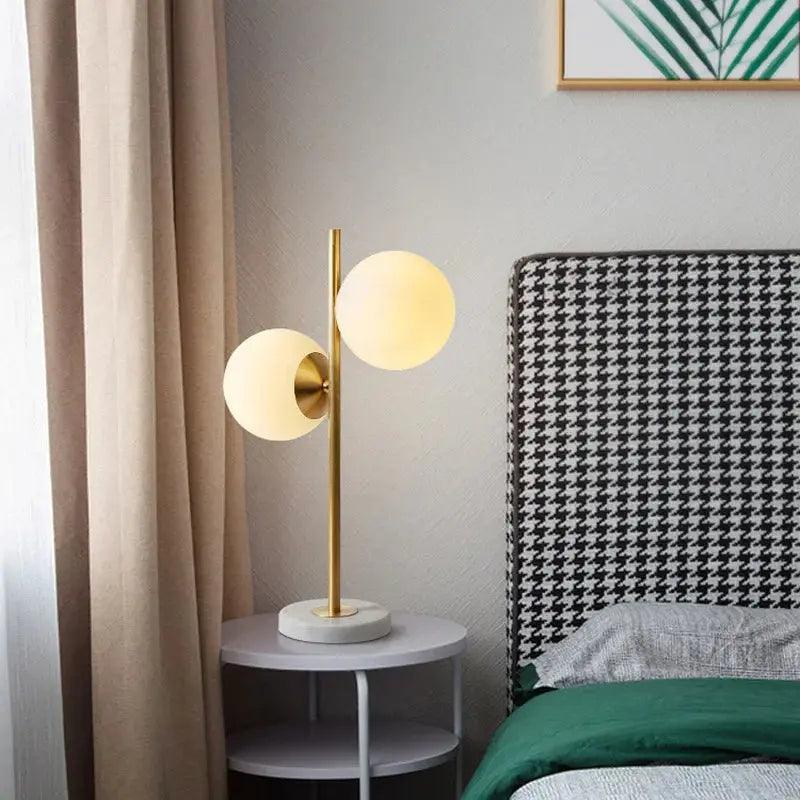 Scandinavian Style Wooden Table Lamp
