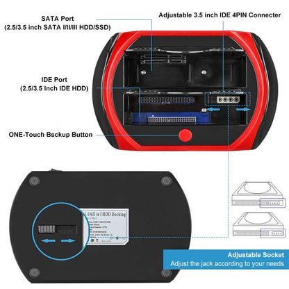 Fast USB External Hard Drive Dock