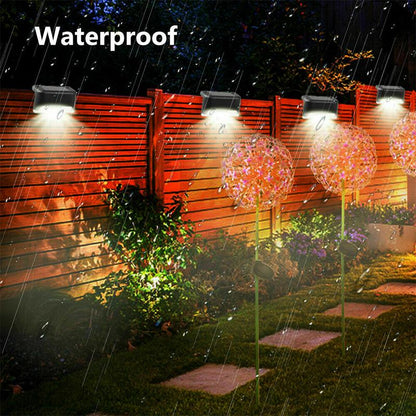 Solar Powered Outdoor Step Lights (4 Pack)