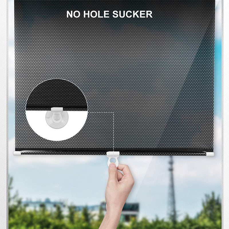 Removable Suction Cup Window Shade