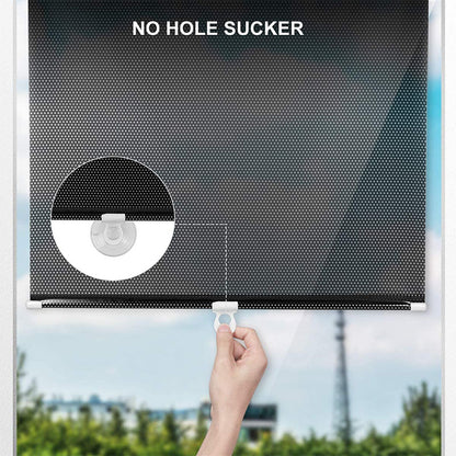 Removable Suction Cup Window Shade