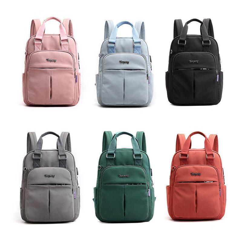 Compact USB Charge Laptop Backpack