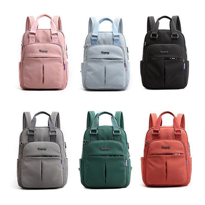 Compact USB Charge Laptop Backpack