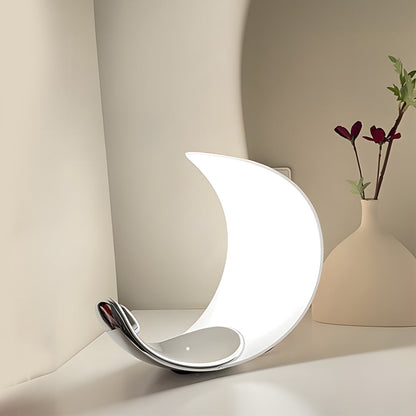 Sleek Chrome LED Desk Lamp - Touch Sensor Control