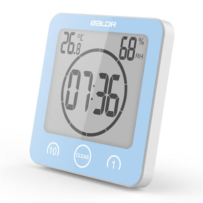 Waterproof Bathroom Clock with Timer