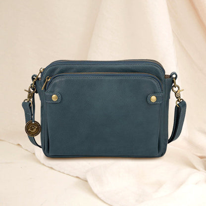 Premium Leather Crossbody Handbag