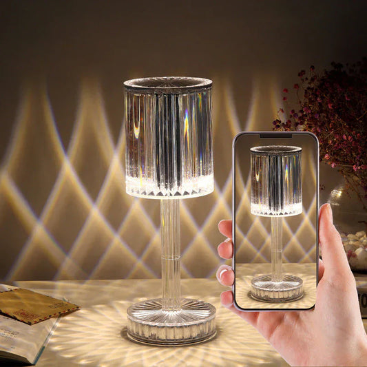 Bright Crystal Desk Lamp Modern Style - Cofik