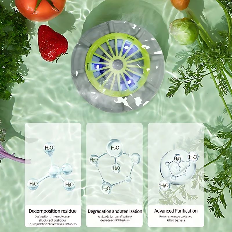 Compact Portable Fruit and Veg Washer Machine
