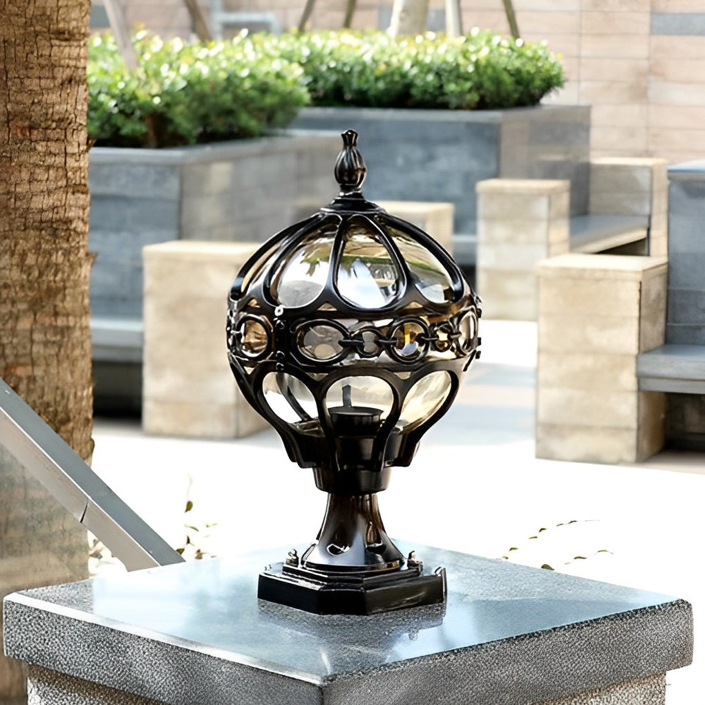 Decorative Globe Outdoor LED Garden Post Lights