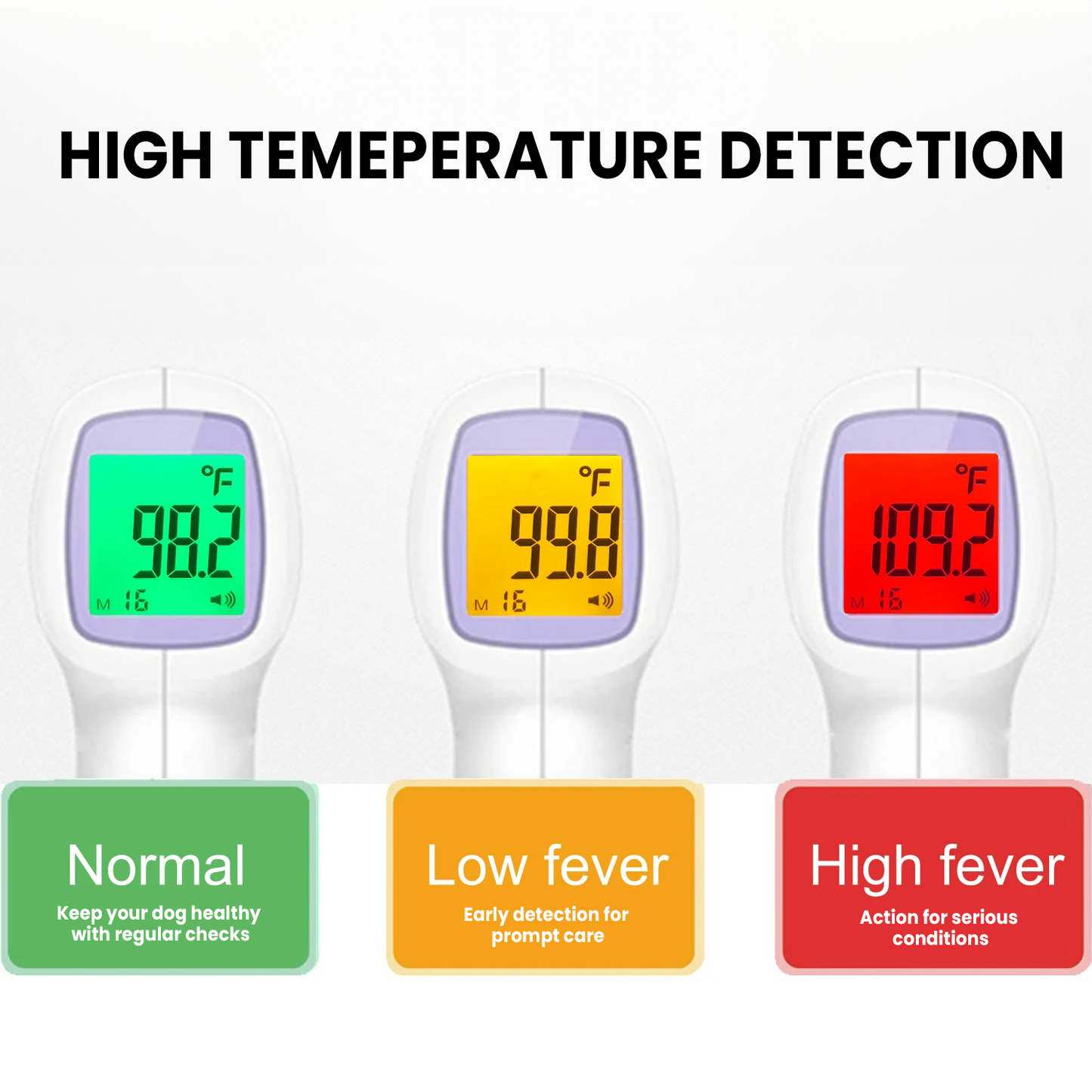 Easy Use Digital Pet Thermometer