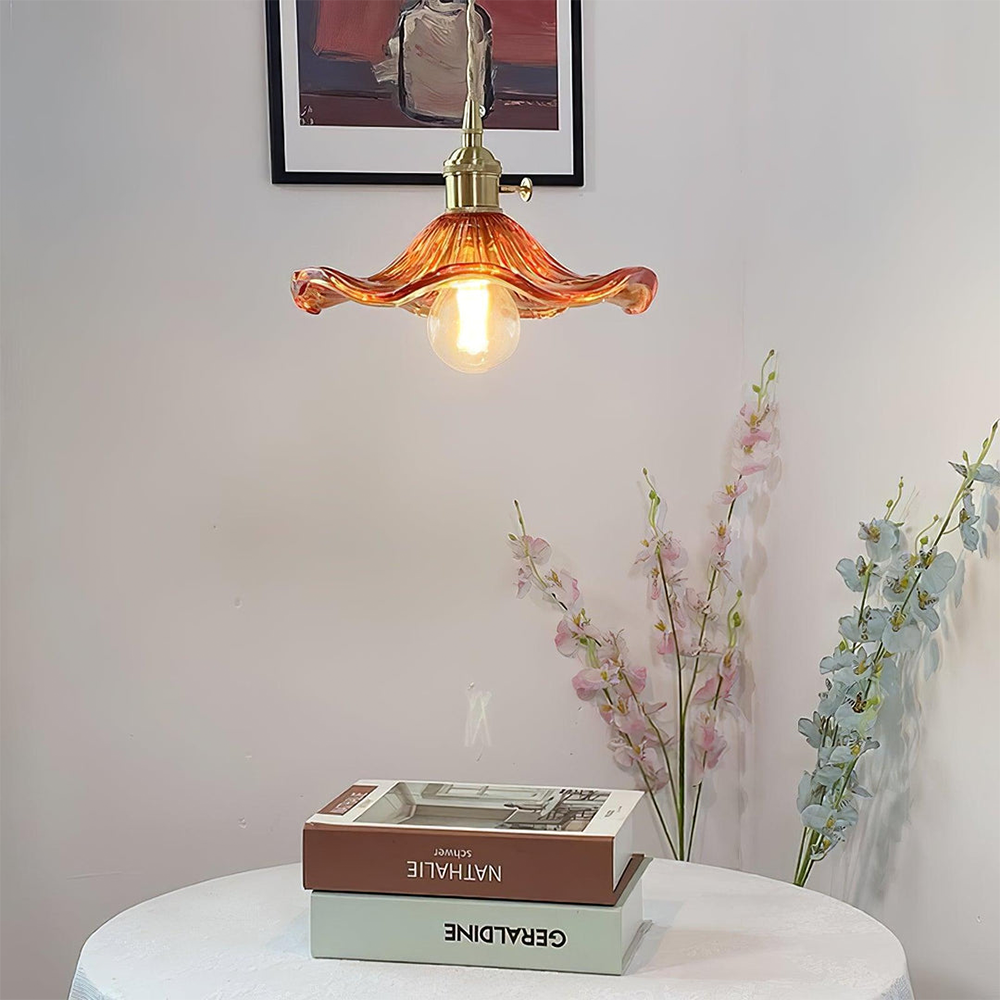 Beautiful Floral Table Light