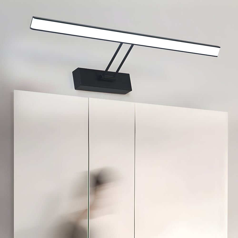 Wide Angle LED Bathroom Light with Sleek Modern Style