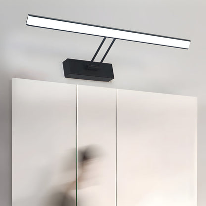 Wide Angle LED Bathroom Light with Sleek Modern Style