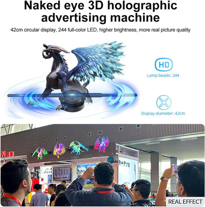 Colorful 3D LED Ceiling Projector Light