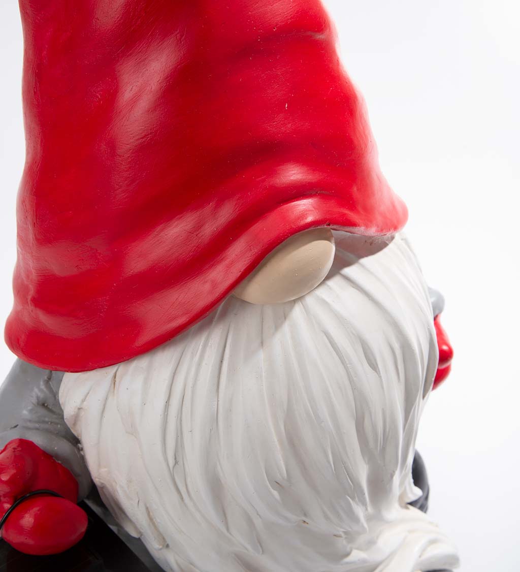 Friendly Garden Gnome Figurine
