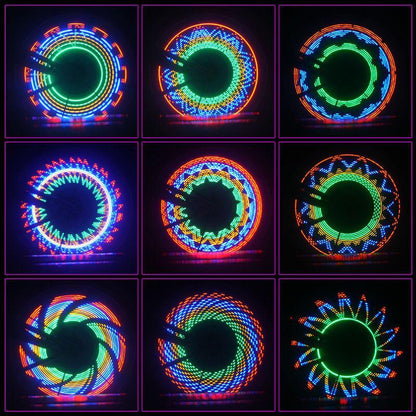 Colorful Bike Wheel LED Spoke Lights