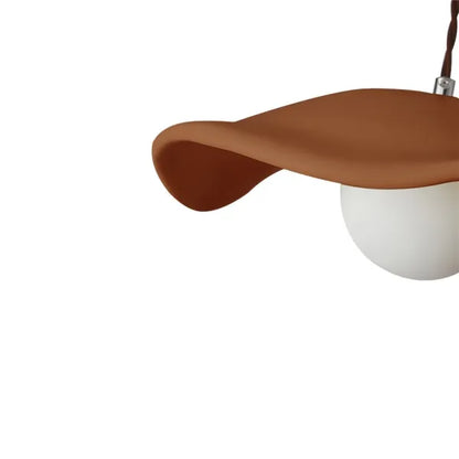 Elegant Natural Leaf Pendant Light