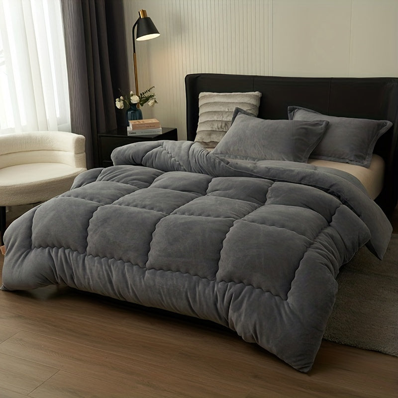 Soft Plush Fleece Winter Duvet for Ultimate Warmth
