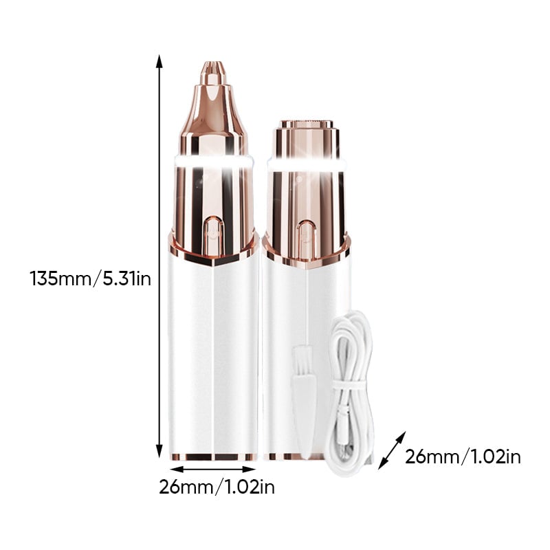 Rechargeable Dual Eyebrow Shaper Trimmer