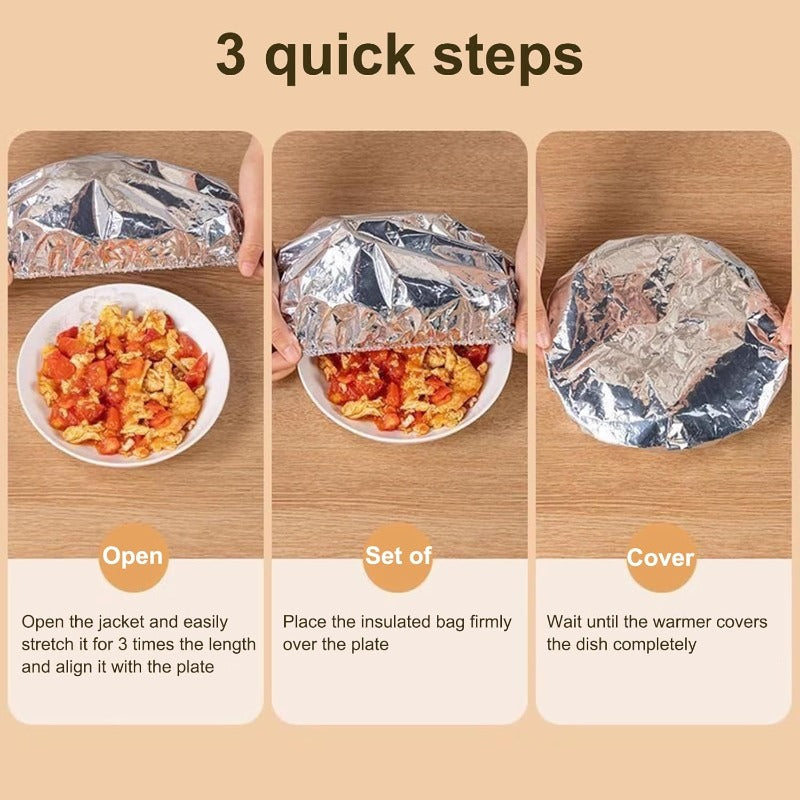 Heat Resistant Foil Food Wraps