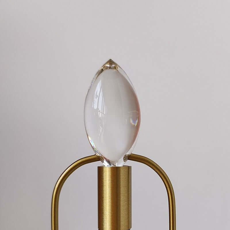 Warm Faux Candle Style LED Table Lamp