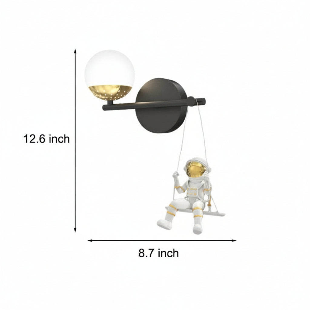 Contemporary LED Swing Arm Wall Light