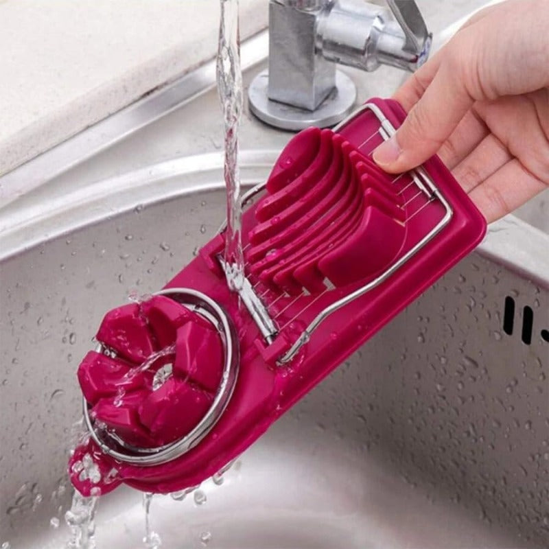 Easy Use Stainless Steel Egg Cutter
