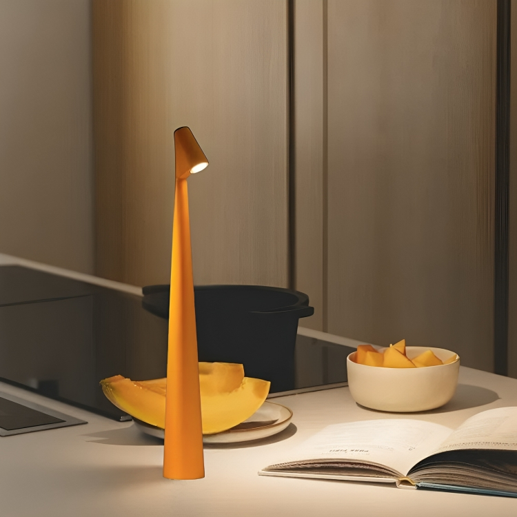 Compact LED Desk Lamp Rechargeable Aluminium