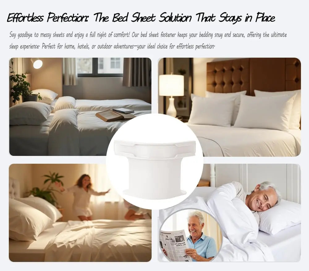 Universal Bed Sheet Straps Set