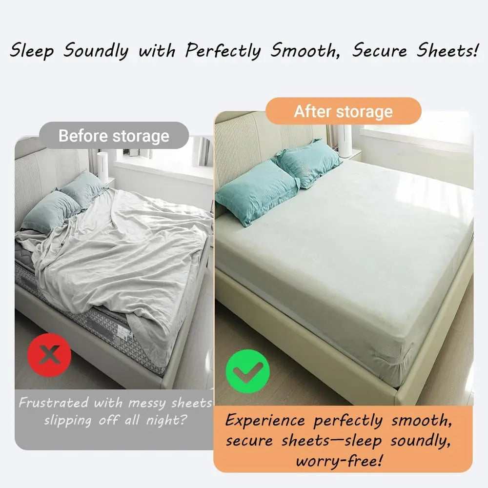 Universal Bed Sheet Straps Set