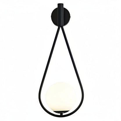Modern Glass LED Wall Light Fixture