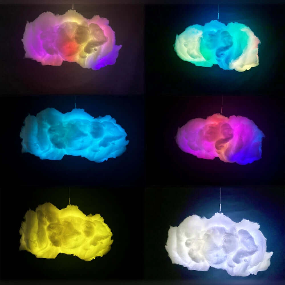 Colorful 3D Cloud Lamp with APP Control and Music Sync