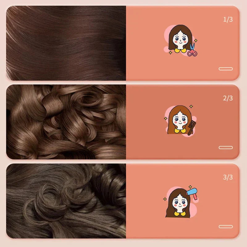 Portable Mini Curling Iron Set