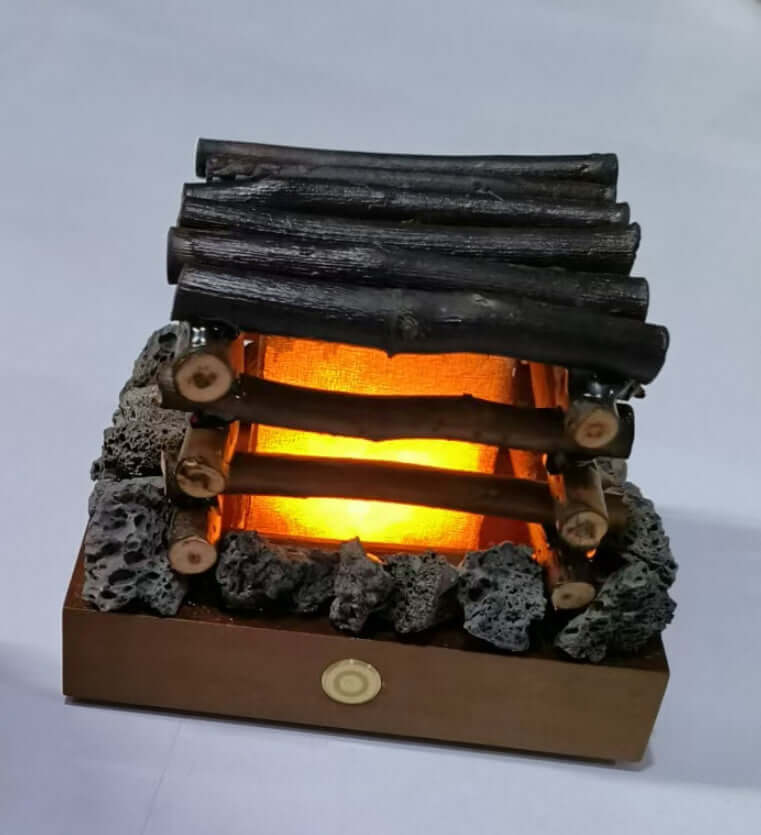 Warm Table Lamp with Branch Design