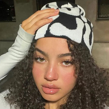 Warm Winter Knit Beanie Caps