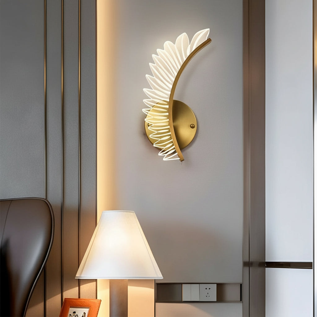 Stylish Copper LED Wall Light Fixture