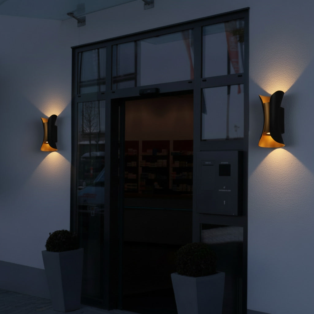 Slim LED Wall Light - Contemporary Remote Control Sconce