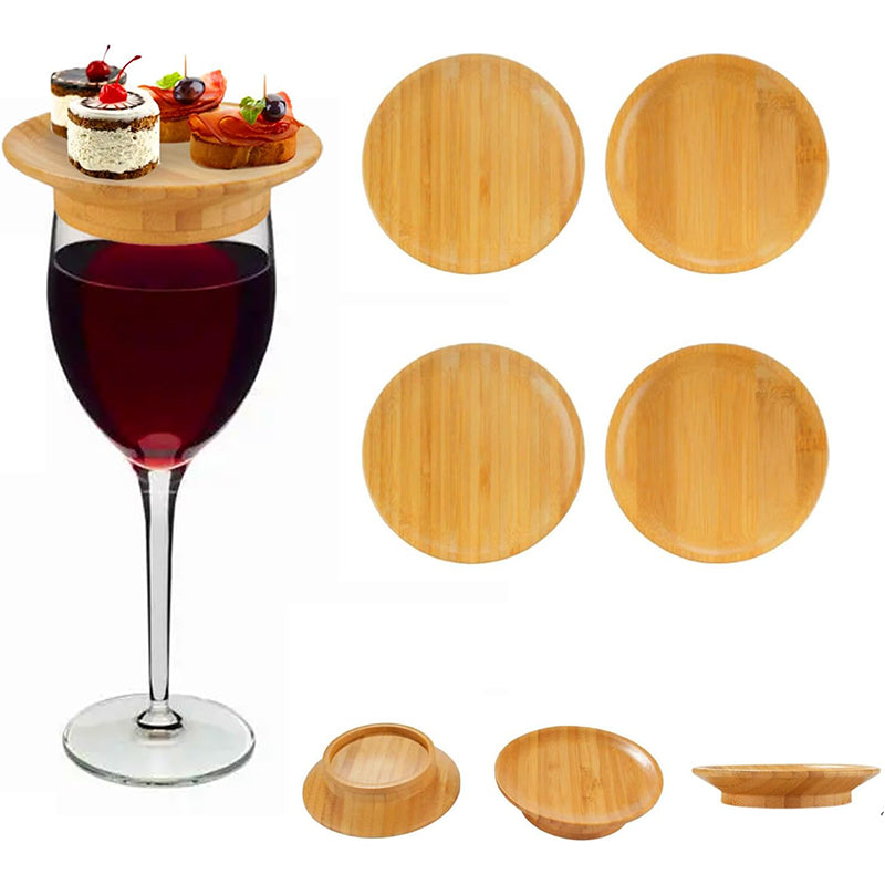 Stylish Wine Glass Food Server - Cofik