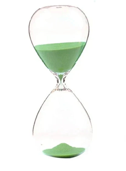 Unique Glass Sand Timer Hourglass Decoration